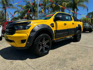 2019 Ford Ranger PX MkIII 2019.00MY XL Hi-Rider Yellow 6 Speed Sports Automatic Double Cab Pick Up