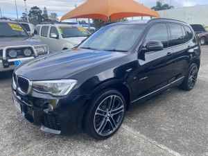 2017 BMW X3 G01 xDrive20d Steptronic Black 8 Speed Automatic Wagon Morayfield Caboolture Area Preview