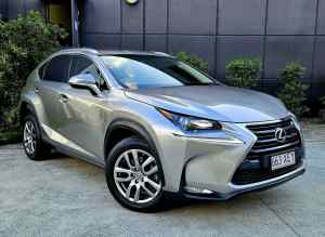 2017 Lexus NX AGZ10R NX200t 2WD Luxury Silver 6 Speed Sports Automatic Wagon Southport Gold Coast City Preview