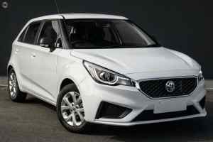 2024 MG MG3 SZP1 MY24 Core White 4 Speed Automatic Hatchback Ringwood Maroondah Area Preview