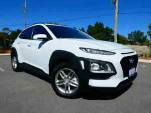 2018 Hyundai Kona OS MY18 Active 2WD Clear White 6 Speed Sports Automatic Wagon