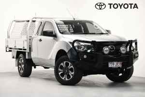 2018 Mazda BT-50 UR0YG1 XT Freestyle Silver 6 Speed Sports Automatic Cab Chassis