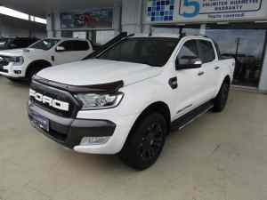 2015 Ford Ranger PX MkII Wildtrak 3.2 (4x4) White 6 Speed Automatic Dual Cab Pick-up