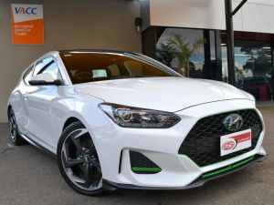 2020 Hyundai Veloster JS MY20 Turbo Coupe D-CT Premium White 7 Speed Sports Automatic Dual Clutch