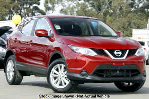 2014 Nissan Qashqai J11 ST Red 1 Speed Constant Variable Wagon Hoppers Crossing Wyndham Area Preview