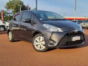 2018 Toyota Yaris NCP131R SX Graphite 4 Speed Automatic Hatchback