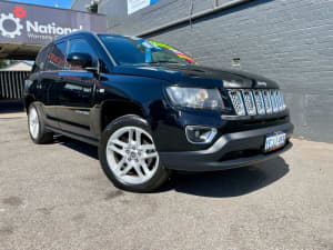 2013 Jeep Compass MK MY14 Limited Black 6 Speed Sports Automatic Wagon