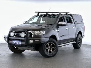 2016 Ford Ranger PX MkII XLT Double Cab Grey 6 Speed Sports Automatic Utility