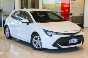 2021 Toyota Corolla Mzea12R Ascent Sport Glacier White 10 Speed Constant Variable Hatchback