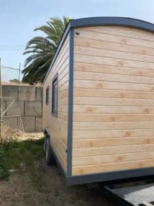 New Goldstar RV Tiny Home /Portable Home | All Abroad 20 Ft Available in Light and Dark Wood
