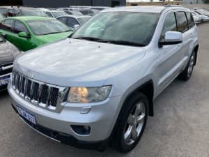 2011 Jeep Grand Cherokee WK Overland (4x4) Silver 5 Speed Automatic Wagon