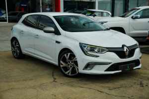 2016 Renault Megane BFB GT EDC White 7 Speed Sports Automatic Dual Clutch Hatchback