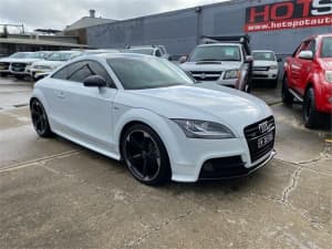 2013 Audi TT 8J MY13 S Tronic Quattro White 6 Speed Sports Automatic Dual Clutch Coupe