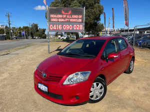 2011 TOYOTA COROLLA CONQUEST ZRE152R HATCHBACK 1.8L AUTOMATIC 36 MONTHS FREE WARRANTY Kenwick Gosnells Area Preview