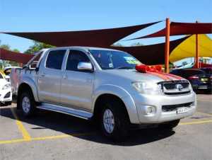 2009 Toyota Hilux GGN25R MY10 SR5 Silver 5 Speed Automatic Utility Minchinbury Blacktown Area Preview