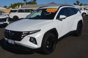 2023 Hyundai Tucson NX4.V2 MY23 (FWD) White Cream 6 Speed Automatic Wagon