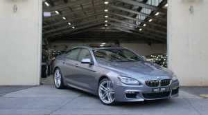 2013 BMW 6 Series F06 MY1112 640i Gran Coupe Steptronic Grey 8 Speed Sports Automatic Sedan