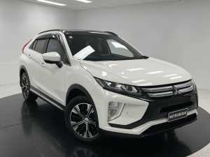 2019 Mitsubishi Eclipse Cross YA MY19 Exceed 2WD White 8 Speed Constant Variable Wagon