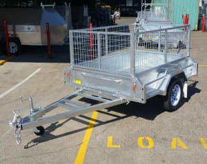 𝗦𝗔𝗟𝗘 New Galvanised 7x5 Tipper Box Trailer For Sale