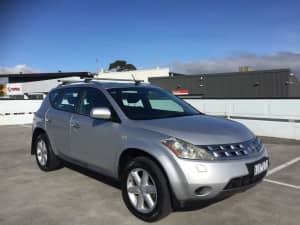 2008 Nissan Murano Z50 TI Silver 6 Speed Constant Variable Wagon
