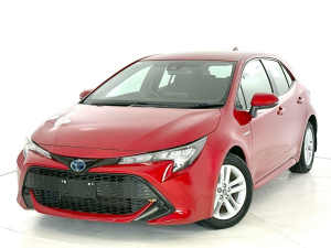 2021 Toyota Corolla ZWE211R Ascent Sport E-CVT Hybrid Red 10 Speed Constant Variable Hatchback