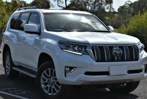 2019 Toyota Landcruiser Prado GDJ150R Kakadu White 6 Speed Sports Automatic Wagon Geelong Geelong City Preview
