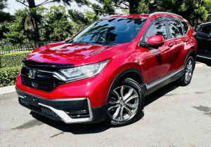 2020 Honda CR-V MY21 VTi LX (AWD) 5 Seats Red Metallic Continuous Variable Wagon