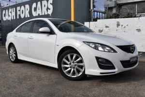 2011 Mazda 6 GH MY11 Touring White 6 Speed Manual Sedan Fyshwick South Canberra Preview