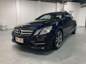 2013 Mercedes-Benz E-Class C207 MY13 E250 CDI 7G-Tronic Blue 7 Speed Sports Automatic Coupe