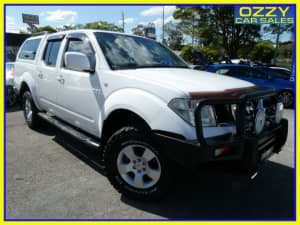 2010 Nissan Navara D40 ST (4x4) White 6 Speed Manual Dual Cab Pick-up Penrith Penrith Area Preview