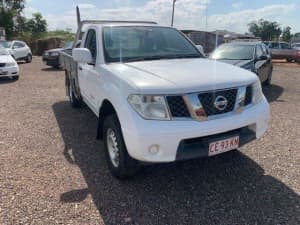 2013 Nissan Navara RX White 5 Speed Manual Cab Chassis Holtze Litchfield Area Preview