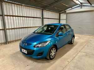 2012 Mazda 2 DE10Y2 MY12 Neo Turquoise 5 Speed Manual Hatchback Solomontown Port Pirie City Preview