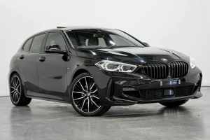 2021 BMW 118i F40 M Sport Black 7 Speed Auto Dual Clutch Hatchback
