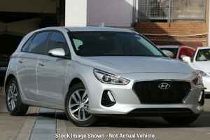 2017 Hyundai i30 PD MY18 Active Silver, Chrome 6 Speed Sports Automatic Hatchback