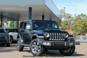2023 Jeep Wrangler JL MY23 Unlimited Overland Black 8 Speed Automatic Hardtop