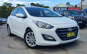 2016 Hyundai i30 GD4 Series 2 Update Active White 6 Speed Automatic Hatchback