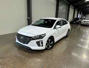 2017 Hyundai Ioniq AE Hybrid Elite White Sports Automatic Dual Clutch Hatchback