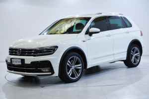 2019 Volkswagen Tiguan 5N MY19.5 132TSI DSG 4MOTION R-Line Edition White 7 Speed Brooklyn Brimbank Area Preview