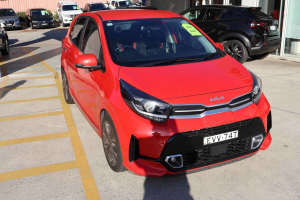 2023 Kia Picanto JA MY23 GT-Line Red 4 Speed Automatic Hatchback