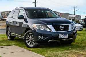 2016 Nissan Pathfinder R52 MY15 ST-L X-tronic 4WD Blue 1 Speed Constant Variable Wagon Hybrid