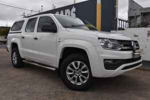 2019 Volkswagen Amarok TDI550 - Core White Automatic Dual Cab Utility Fyshwick South Canberra Preview