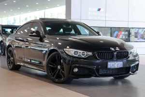 2015 BMW 4 Series F36 420i Luxury Line Black Automatic Hatchback
