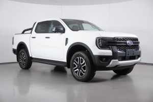 2023 Ford Ranger PY MY24 Sport 3.0 (4x4) White 10 Speed Automatic Double Cab Pick Up