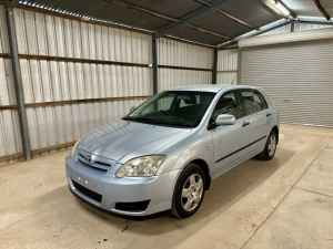 2005 Toyota Corolla ZZE122R 5Y Ascent Blue 4 Speed Automatic Hatchback