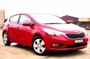 2015 Kia Cerato YD MY16 S Red 6 Speed Sports Automatic Hatchback