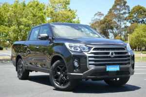 2023 Ssangyong Musso Q250 MY23 Ultimate Crew Cab XLV Black 6 Speed Sports Automatic Utility