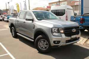 2022 Ford Ranger PY 2022MY XLS Pick-up Double Cab 4x2 Hi-Rider Silver 10 Speed Sports Automatic