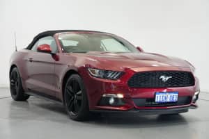 2015 Ford Mustang FM SelectShift Red 6 Speed Sports Automatic Convertible