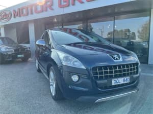 2010 Peugeot 3008 T8 XSE SUV Blue 6 Speed Sports Automatic Hatchback