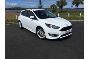 2016 Ford Focus LZ Sport White 6 Speed Manual Hatchback